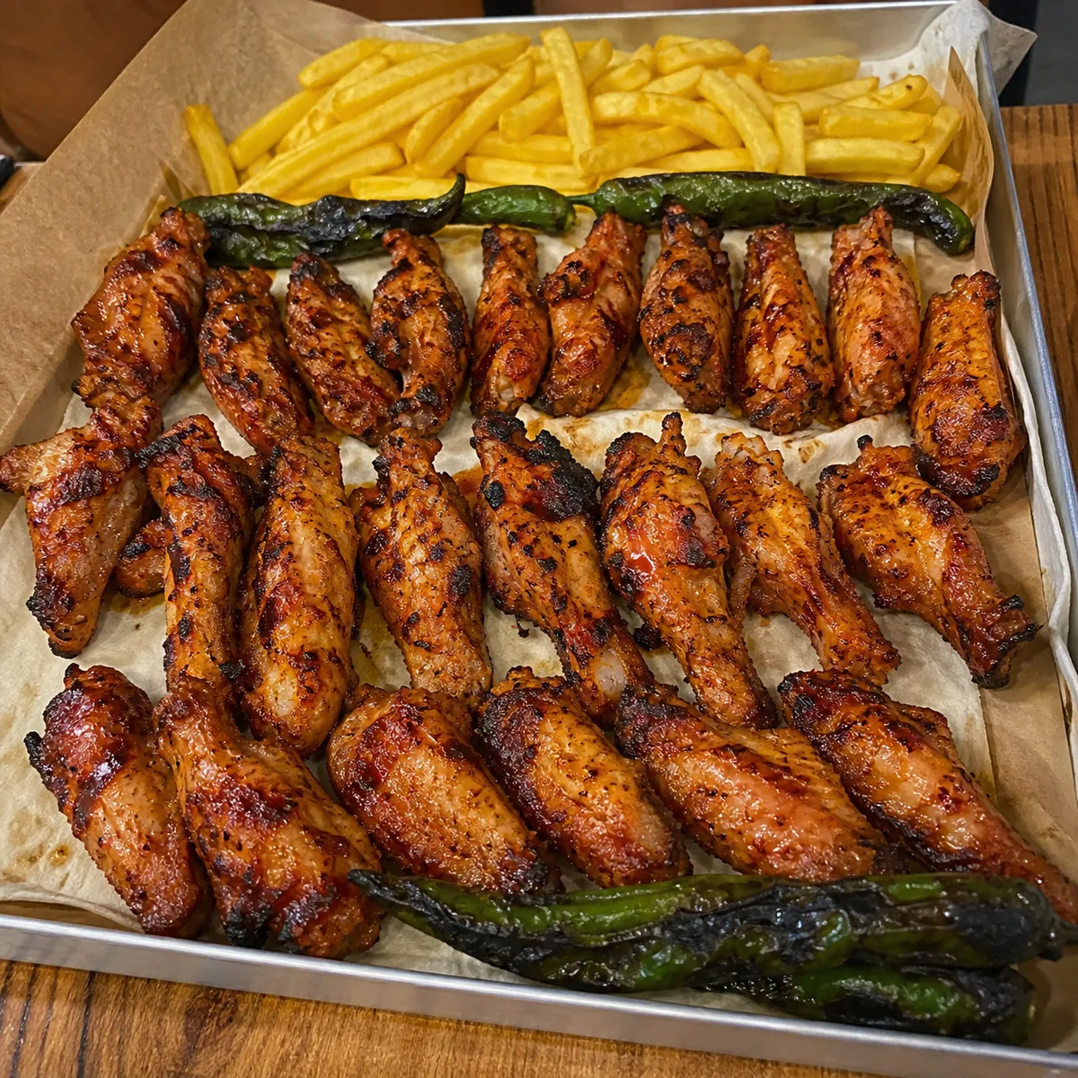 1 Kilo Kanat Acılı